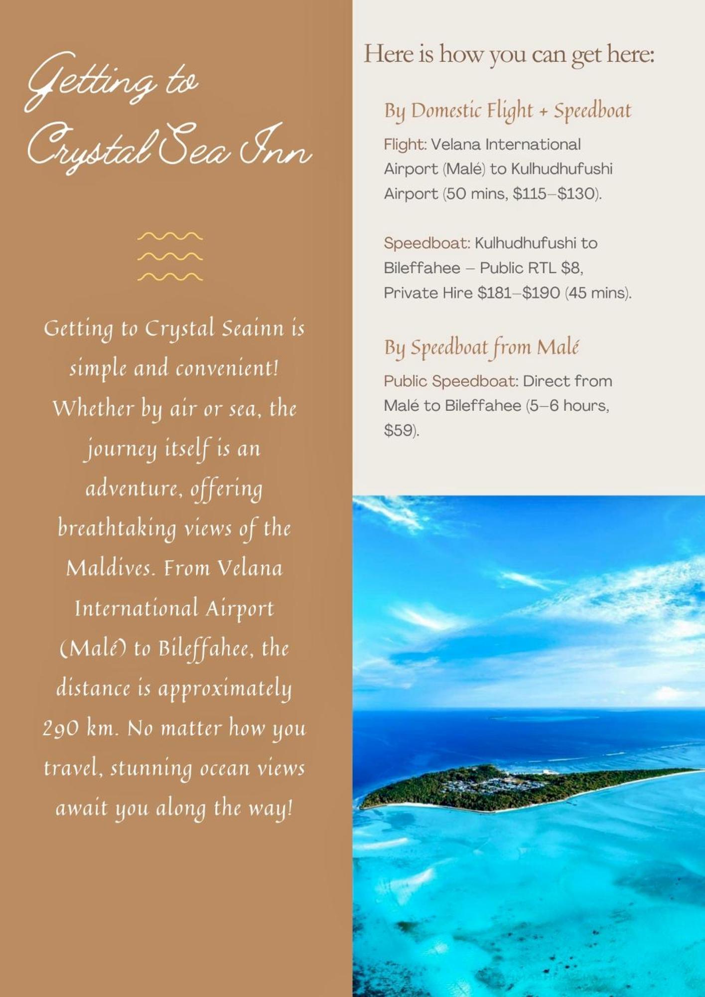Crystal Sea Inn Bileffahi Екстериор снимка